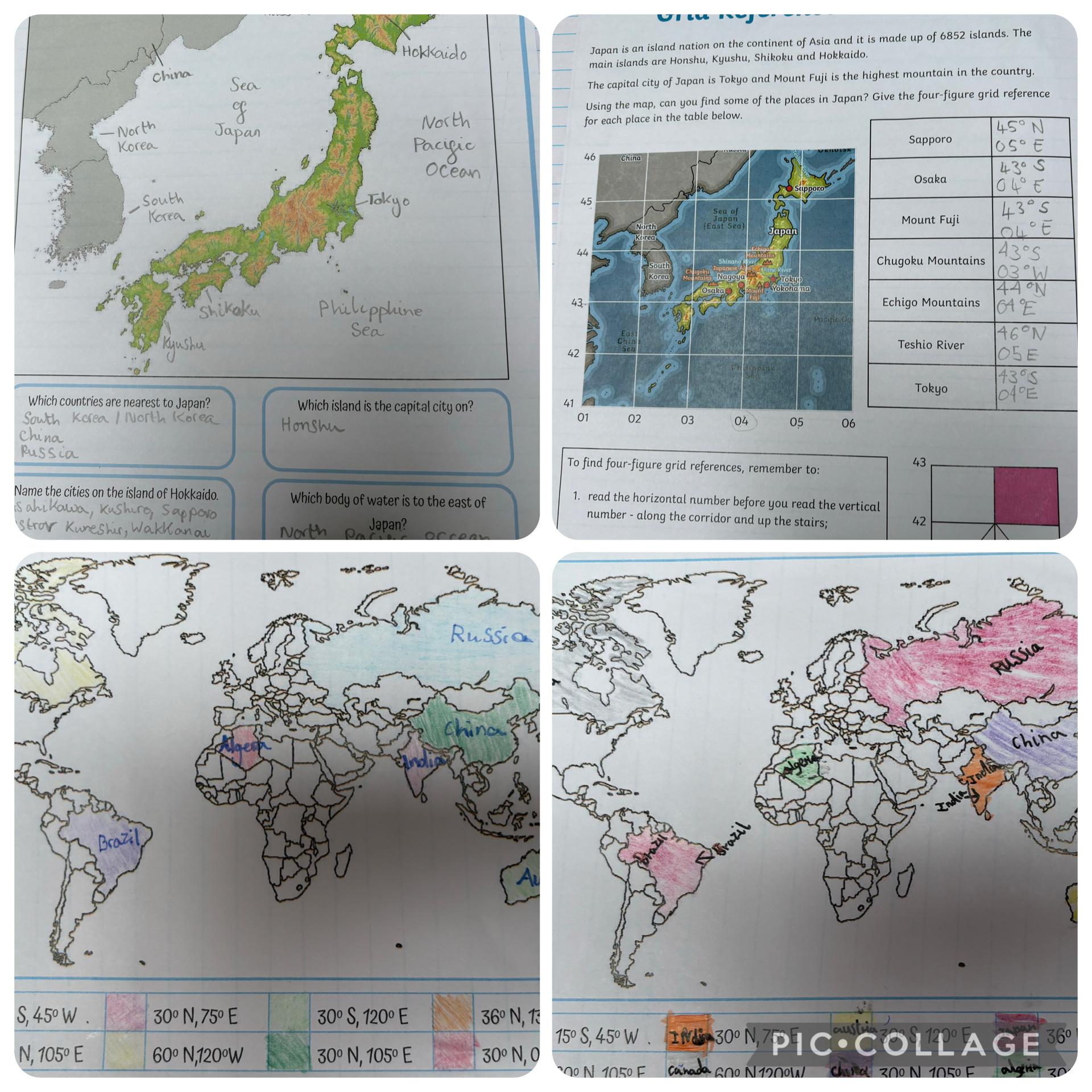 Improving our map skills